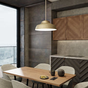 Oakwood Pendant in Aged Brass