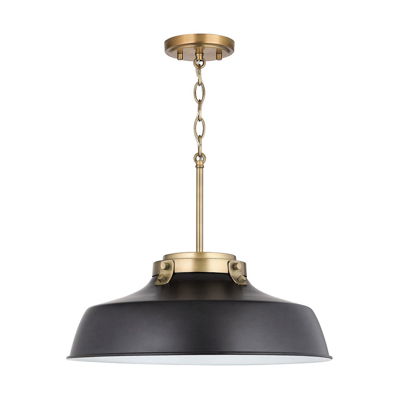 Oakwood Pendant in Matte Black