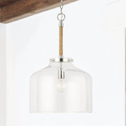 Corde Pendant in Polished Nickel