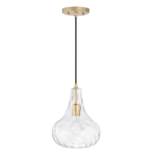 River Mini Pendant AA1004 in Soft Gold