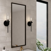 Riley Bath Sconce in Matte Black