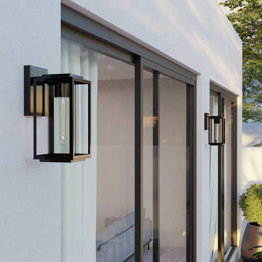 Kessler Outdoor Wall Lantern in Matte Black