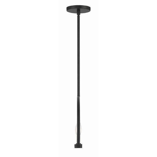 Abbott 8 Light 42" Linear Chandelier in Black