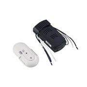 AC Ceiling Fan Remote Control with Light Function, 4" Handset in White