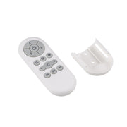 AC Ceiling Fan Remote Control with Light Function, 5" Handset in White