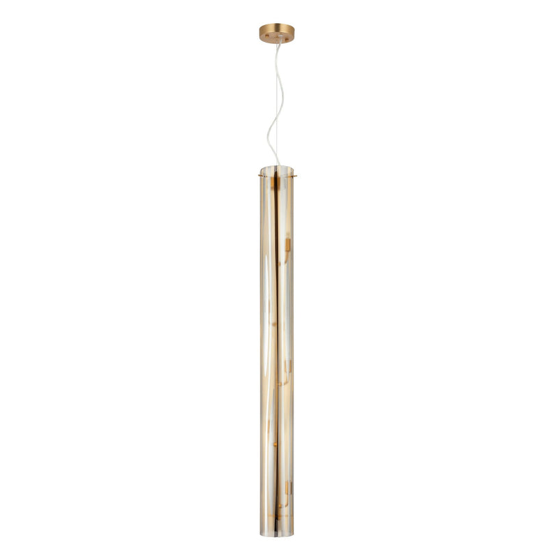 Chroman Empire 5-Light 4.3" Foyer Pendant in Satin Gold