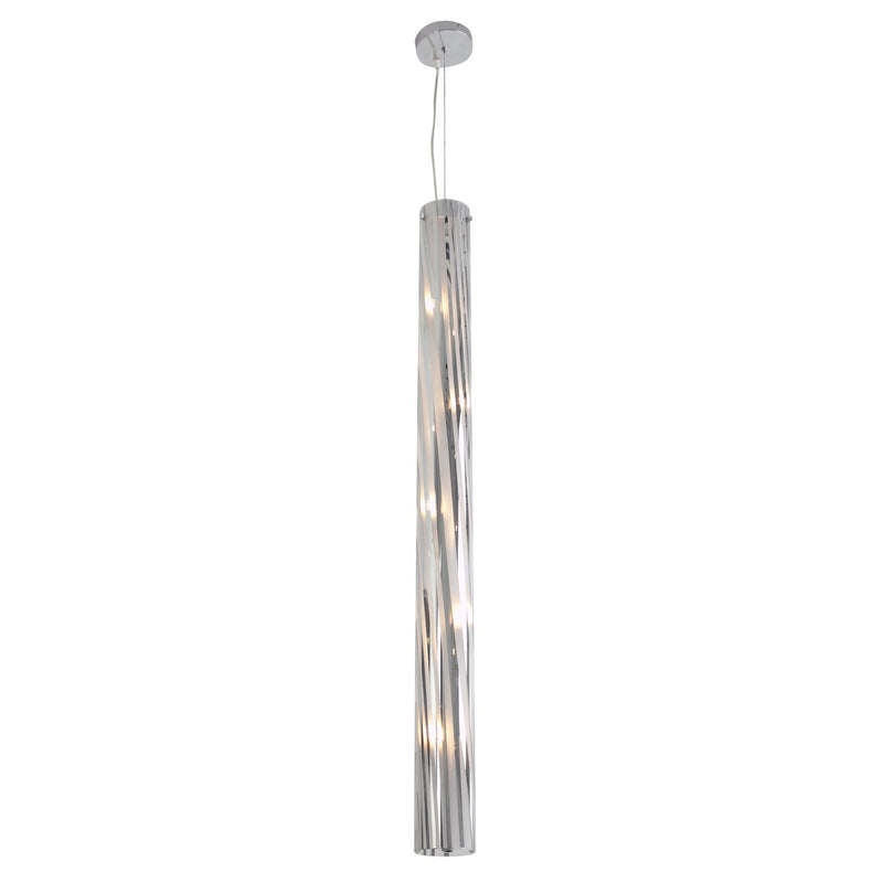 Chroman Empire 5-Light 4.8" Foyer Pendant in Chrome