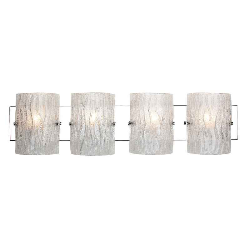 Brilliance 4-Light 31.1" Vanity Light in Chrome