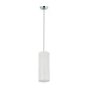 Swirled 5" Mini Pendant in Chrome