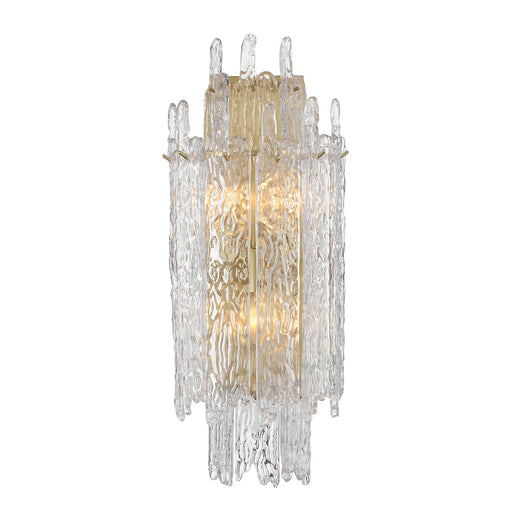 Ackerly 3 Light 7.5" Sconce in Aged Brass