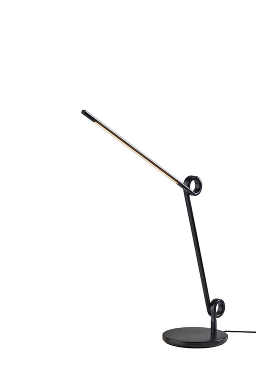 Knot LED Desk Lamp in Black