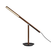 Gravity LED Desk Lamp in Walnut Ash Wood
