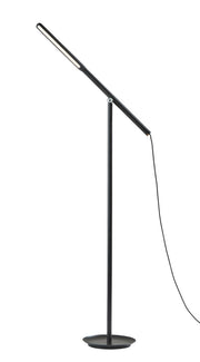 Gravity LED Floor Lamp in Black Ash Wood
