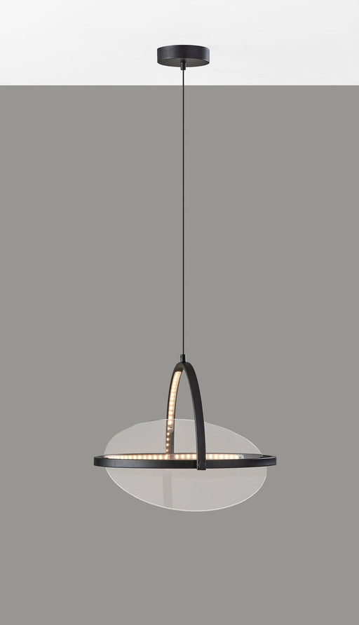 Orsa LED Pendant in Black