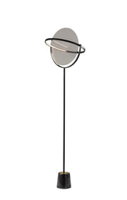 Orsa LED Floor Lamp in Black
