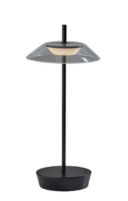 Ako LED Cordless Table Lamp in Black