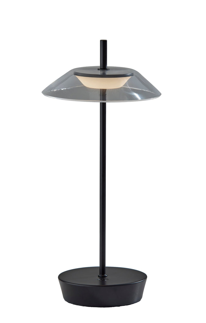 Ako LED Cordless Table Lamp in Black
