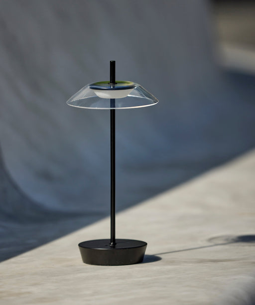 Ako LED Cordless Table Lamp in Black