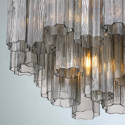 Addis 4 Light 17.75" Pendant in Aged Brass