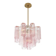 Addis 4 Light 17.75" Pendant in Aged Brass