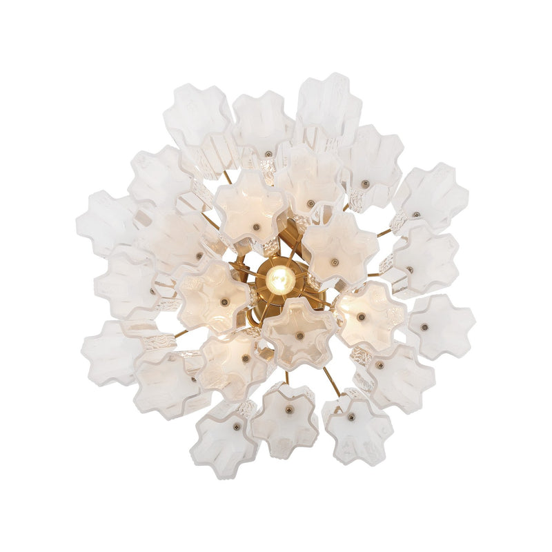 Addis 4 Light 17.75" Pendant in Aged Brass