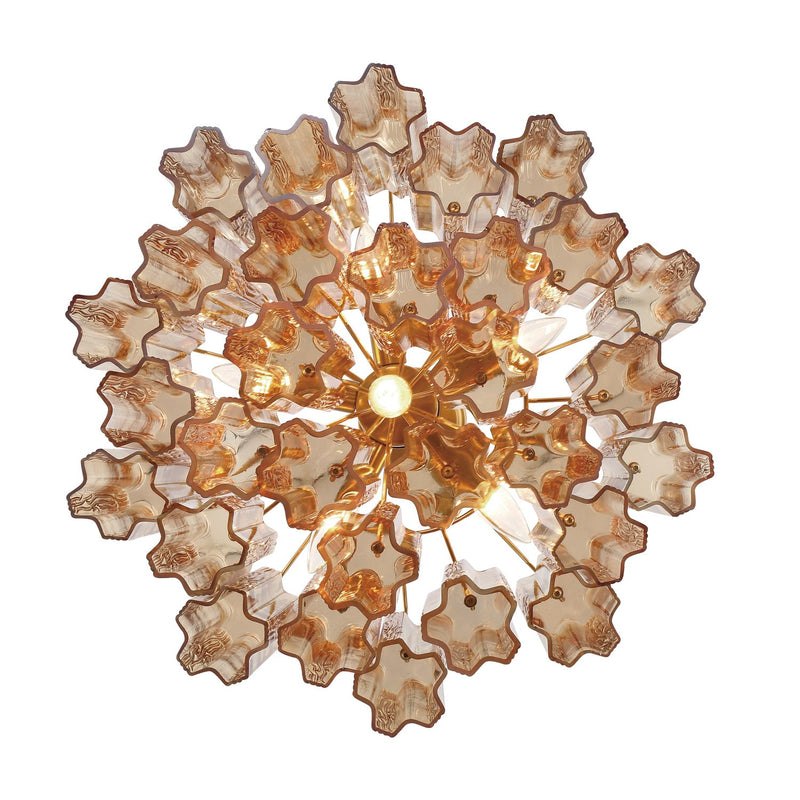 Addis 6 Light 19.75" Chandelier in Aged Brass