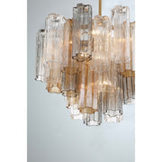 Addis 6 Light 19.75" Chandelier in Aged Brass