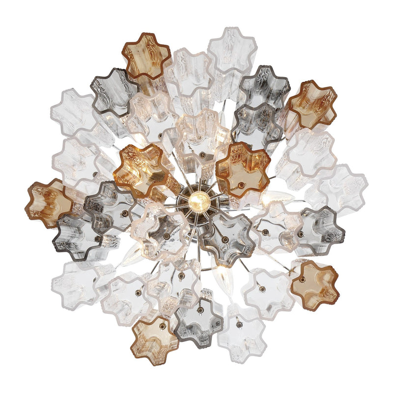 Addis 6 Light 19.75" Chandelier in Polished Chrome