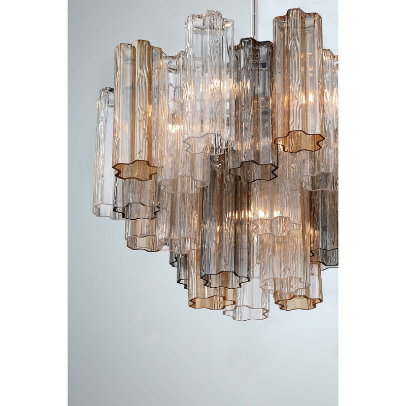 Addis 6 Light 19.75" Chandelier in Polished Chrome