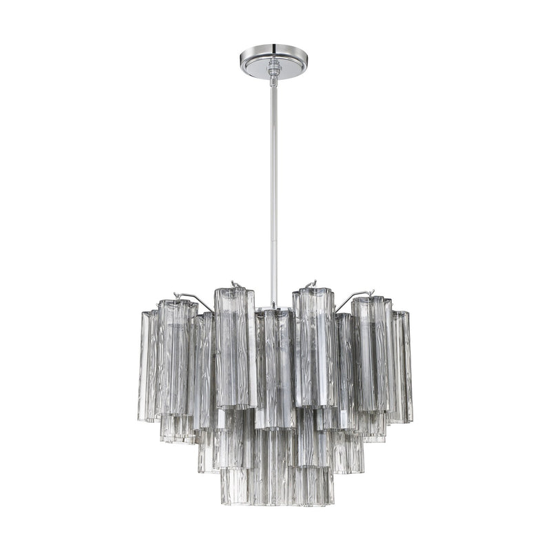 Addis 6 Light 19.75" Chandelier in Polished Chrome