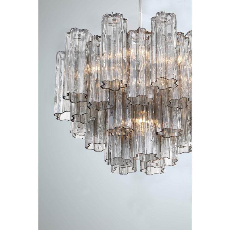 Addis 6 Light 19.75" Chandelier in Polished Chrome