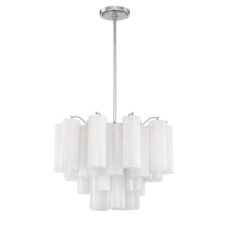 Addis 6 Light 19.75" Chandelier in Polished Chrome