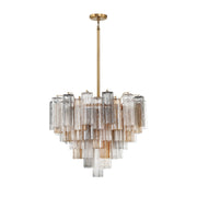 Addis 12 Light 26.75" Pendant in Aged Brass