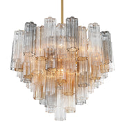 Addis 12 Light 26.75" Pendant in Aged Brass