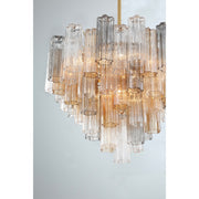 Addis 12 Light 26.75" Pendant in Aged Brass