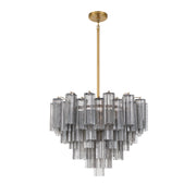Addis 12 Light 26.75" Pendant in Aged Brass