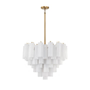 Addis 12 Light 26.75" Pendant in Aged Brass