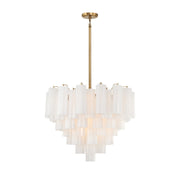 Addis 12 Light 26.75" Pendant in Aged Brass