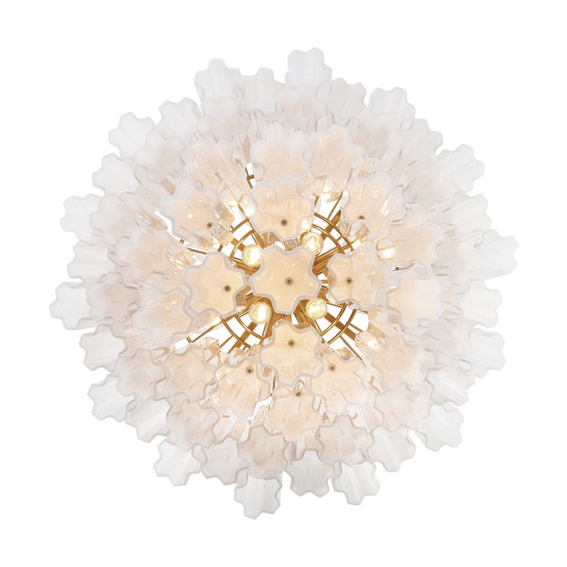 Addis 12 Light 26.75" Pendant in Aged Brass