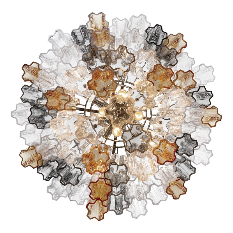 Addis 12 Light 26.75" Pendant in Polished Chrome