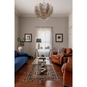 Addis 12 Light 26.75" Pendant in Polished Chrome in a room setting