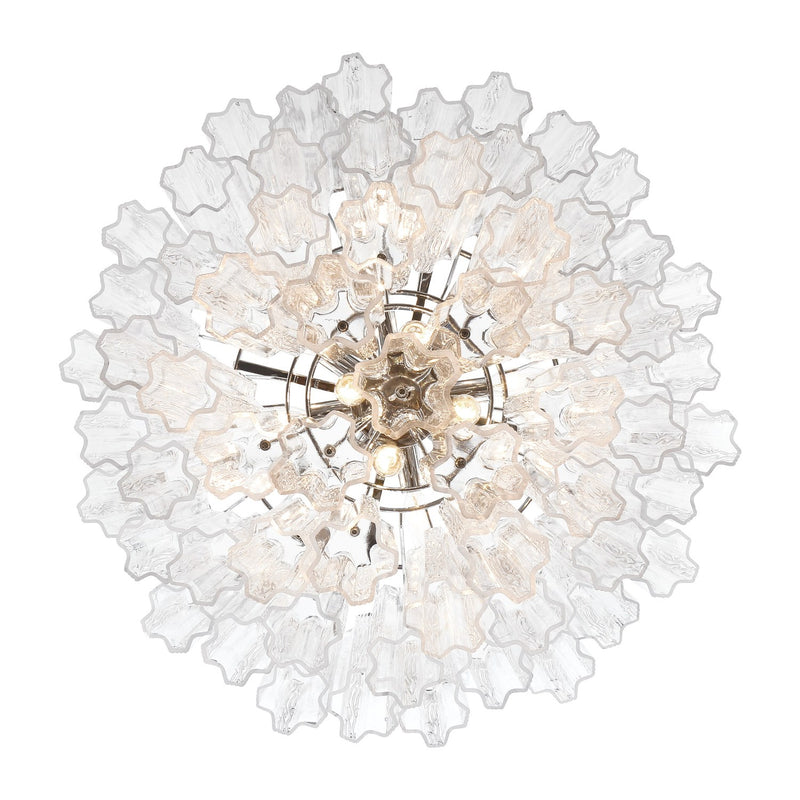 Addis 12 Light 26.75" Pendant in Polished Chrome