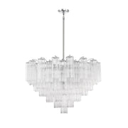Addis 16 Light 32" Pendant in Polished Chrome