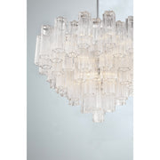 Addis 16 Light 32" Pendant in Polished Chrome