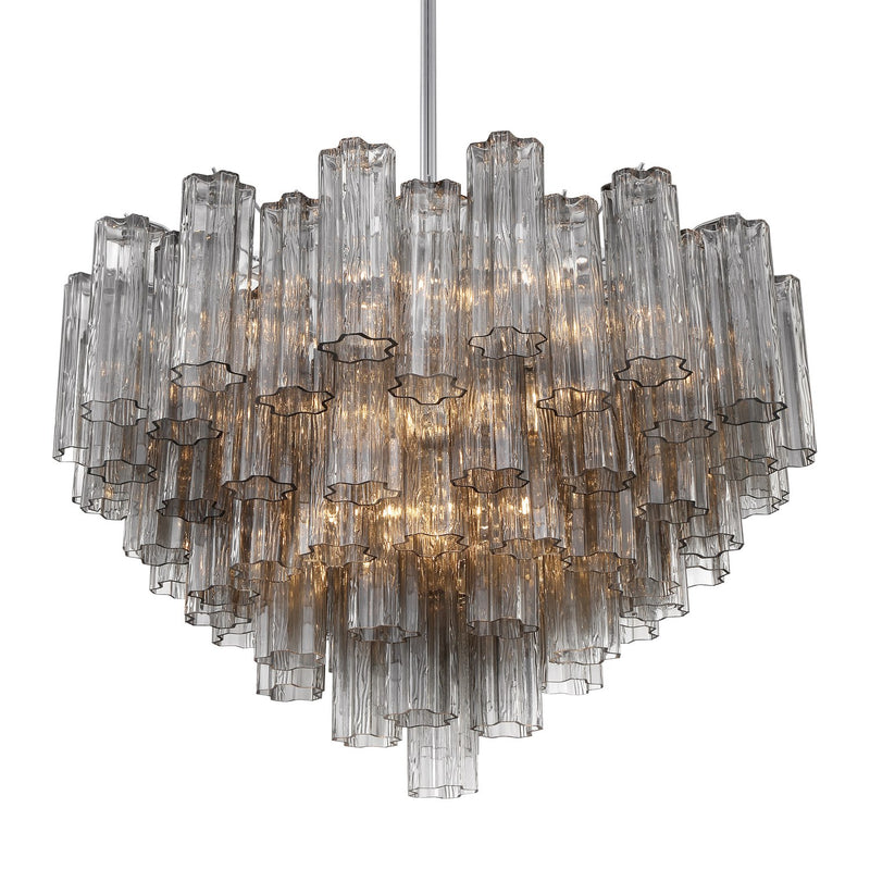 Addis 16 Light 32" Pendant in Polished Chrome