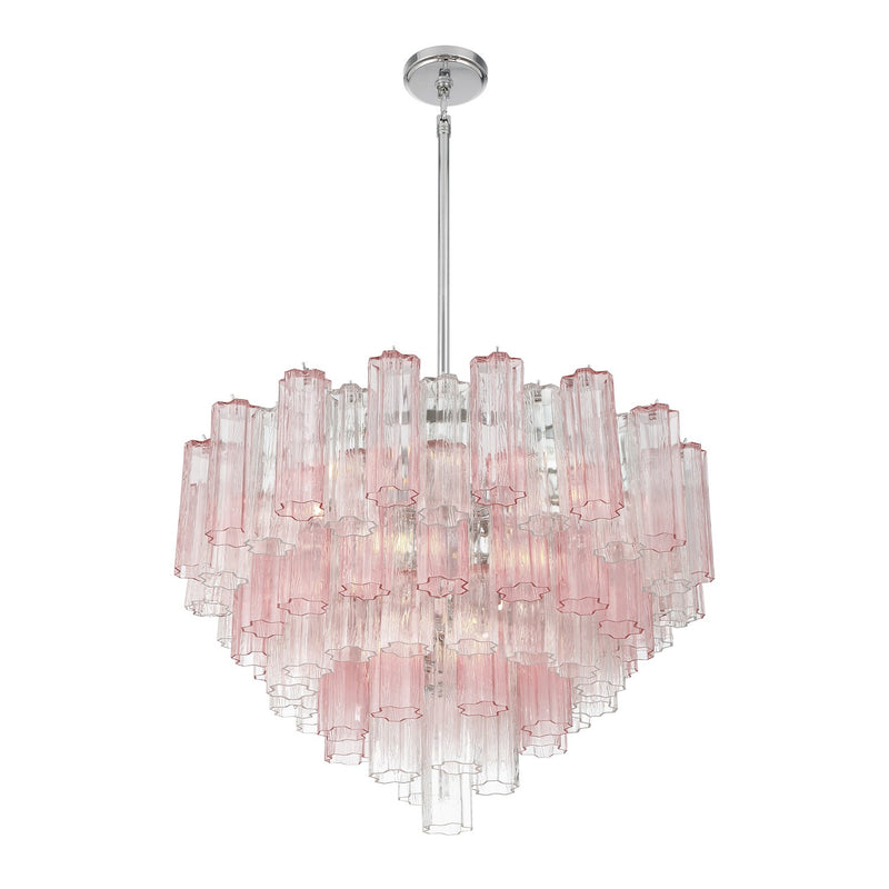 Addis 16 Light 32" Pendant in Polished Chrome