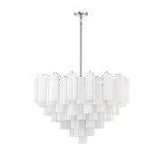 Addis 16 Light 32" Pendant in Polished Chrome