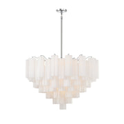 Addis 16 Light 32" Pendant in Polished Chrome
