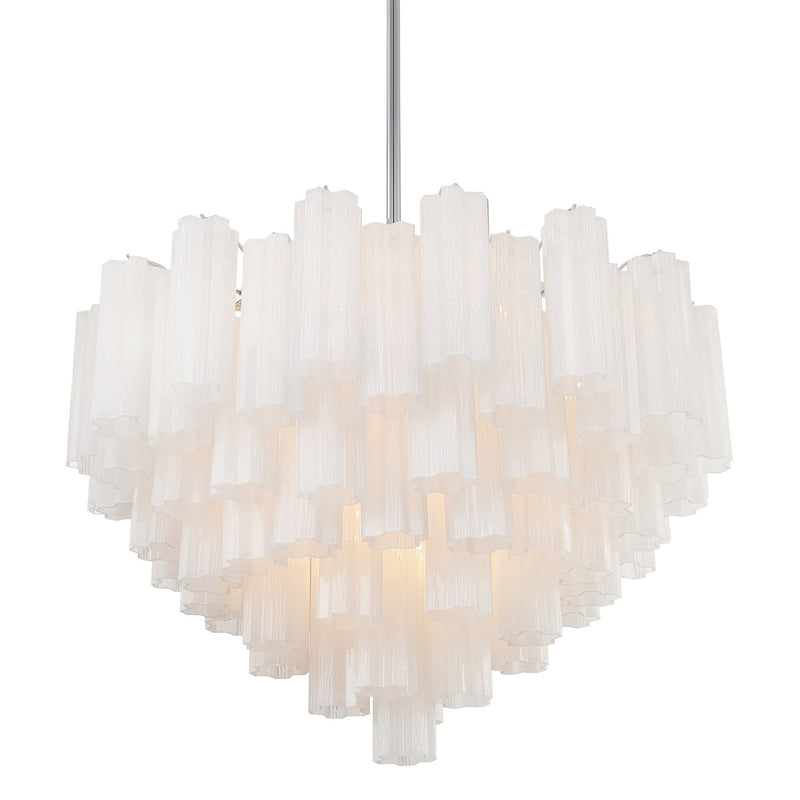 Addis 16 Light 32" Pendant in Polished Chrome