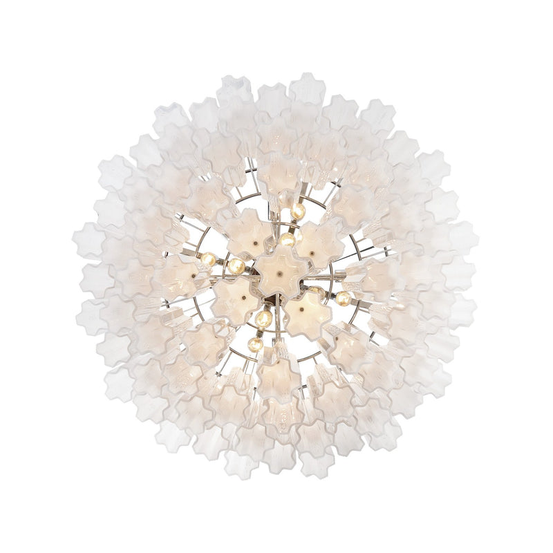 Addis 16 Light 32" Pendant in Polished Chrome